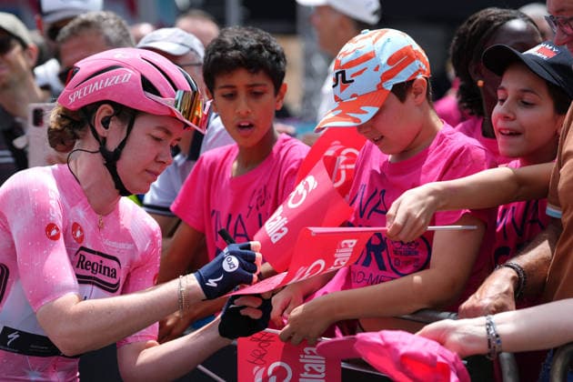 Netherlands™s Anna van der Breggen of Team SD Worx - Protime™s during Stage 7 of the Giro d™Italia Women, from Sorbolo Mezzani to Salice Terme, Italy, Friday, June 5, 2026  Copyright: xDavidexSpada LaPressex