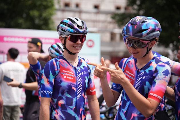 Germany™s Antonia Niedermaier of Canyon SRAM Zondacrypto™s during Stage 7 of the Giro d™Italia Women, from Sorbolo Mezzani - Salice Terme, Italy, Friday, June 5, 2026  Copyright: xMarcoxAlpozzi LaPressex