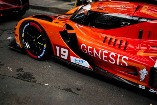 24 HEURES DU MANS 2026 - PESAGE Genesis GMR-001, detail, Genesis Magma Racing during Le Pesage of the 24 Hours of Le Mans 2026, 3rd round of the 2026 FIA World Endurance Championship, from June 5 to 6, 2026 on the Place de la RÃ publique in Le Mans, France - Le MansFrance  Copyright: xCharlyxLopezx