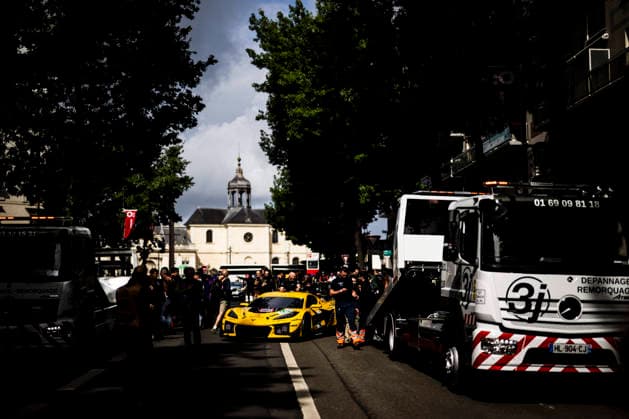 24 HEURES DU MANS 2026 - PESAGE Corvette Z06 LMGT3.R, detail during Le Pesage of the 24 Hours of Le Mans 2026, 3rd round of the 2026 FIA World Endurance Championship, from June 5 to 6, 2026 on the Place de la RÃ publique in Le Mans, France - Le MansFrance  Copyright: xCharlyxLopezx