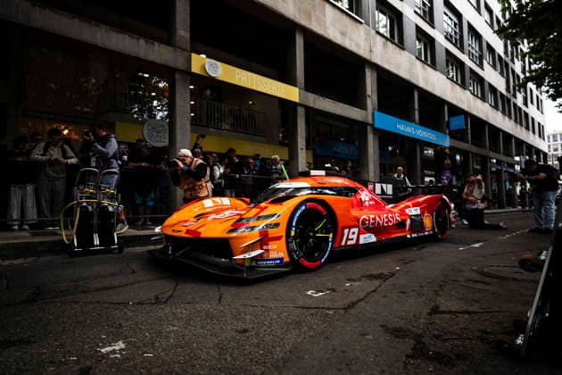 24 HEURES DU MANS 2026 - PESAGE Genesis GMR-001, detail, Genesis Magma Racing during Le Pesage of the 24 Hours of Le Mans 2026, 3rd round of the 2026 FIA World Endurance Championship, from June 5 to 6, 2026 on the Place de la RÃ publique in Le Mans, France - Le MansFrance  Copyright: xCharlyxLopezx