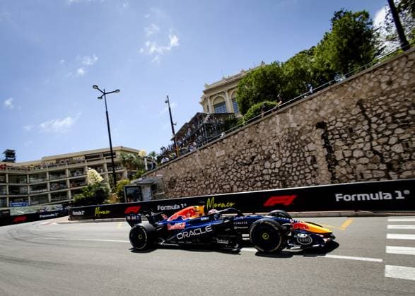 MONACO - Max Verstappen (Red Bull Racing) during the first free practice session at the Circuit de Monaco ahead of the Monaco Grand Prix. ANP SEM VAN DER WAL xVIxANPxSportx xxANPxIVx 560159542 originalFilename: 560159542.jpg