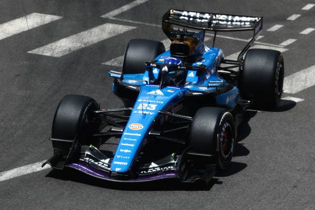 F1 Grand Prix Of Monaco 2026 Practice 1 Alexander Albon of Atlassian Williams during first practice ahead of the Formula 1 Grand Prix of Monaco at Circuit de Monaco in Monaco on June 5, 2026. Monaco Monaco  Copyright: xJakubxPorzyckix originalFilename:porzycki-f1grandp260605_nptBd.jpg