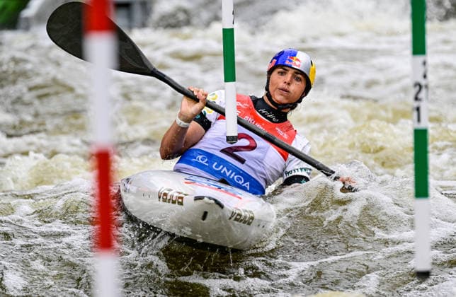 2026 ICF Canoe Slalom World Cup in Prague, Czech Republic, on June 5, 2026. Jessica Fox from Australia. (CTKxPhoto RomanxVondrous) CTKPhotoP2026060504509  CTKPhotoP2026060504509