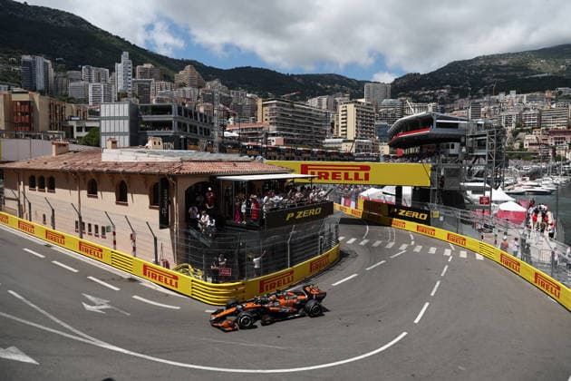 Oscar Piastri of Australia and McLaren , Practice, F1 Grand Prix of Monaco, am 05. June 2026 in Monte Carlo, Monaco. (Foto von Diogo Cardoso DeFodi Images) Oscar Piastri of Australia and McLaren , Practice, F1 Grand Prix of Monaco, Circuit de Monaco on June 5, 2026 in Monte Carlo, Monaco. (Photo by Diogo Cardoso DeFodi Images) -