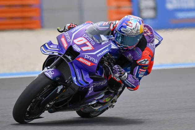 MOTO - MOTO GP - HUNGARY GRAND PRIX 2026 07 RAZGATLIOGLU Toprak (tur), Prima Pramac Yamaha MotoGP, Yamaha YZR-M1, action during the 2026 MotoGP Grand Prix of Hungary , on Balaton Park circuit, from June 5 to 7, in Hungary - Balaton ParkHungary  Copyright: xGIGIxSOLDANOx