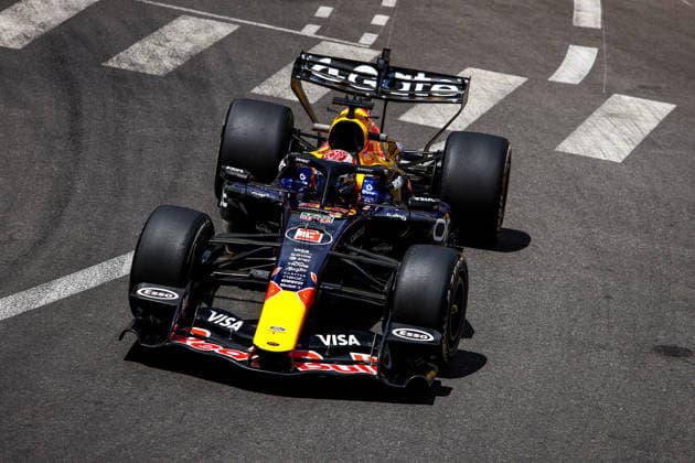 Max Verstappen of the Netherlands and Red Bull Racing , Practice, F1 Grand Prix of Monaco, am 05. June 2026 in Monte Carlo, Monaco. (Foto von Diogo Cardoso DeFodi Images) Max Verstappen of the Netherlands and Red Bull Racing , Practice, F1 Grand Prix of Monaco, Circuit de Monaco on June 5, 2026 in Monte Carlo, Monaco. (Photo by Diogo Cardoso DeFodi Images) -