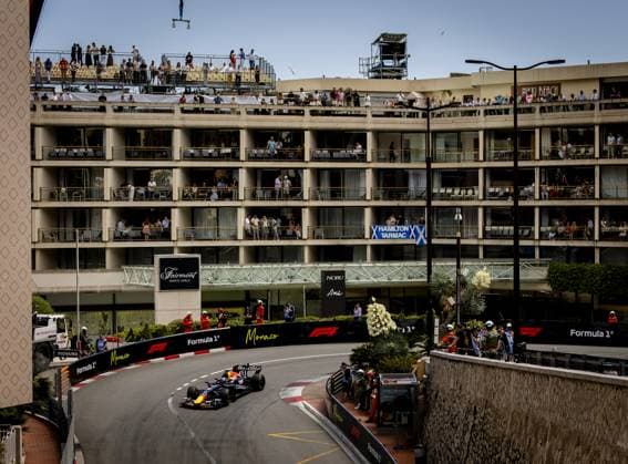 MONACO - Max Verstappen (Red Bull Racing) during the first free practice session at the Circuit de Monaco ahead of the Monaco Grand Prix. ANP SEM VAN DER WAL xVIxANPxSportx xxANPxIVx 560165533 originalFilename: 560165533.jpg