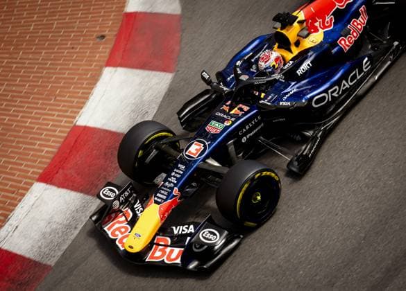 MONACO - Max Verstappen (Red Bull Racing) during the first free practice session at the Circuit de Monaco ahead of the Monaco Grand Prix. ANP SEM VAN DER WAL xVIxANPxSportx xxANPxIVx 560165992 originalFilename: 560165992.jpg