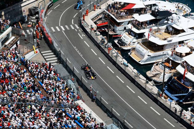 F1 - MONACO GRAND PRIX 2026 03 VERSTAPPEN Max (nld), Red Bull Racing Ford RB22, action during the Formula 1 Grand Prix de Canada 2026, 6th round of the 2026 Formula One World Championship, WM, Weltmeisterschaft from June 5 to 7, 2026 on the Circuit de Monaco, in Monte-Carlo, Monaco - Monte-CarloMonaco  Copyright: xDPPIx