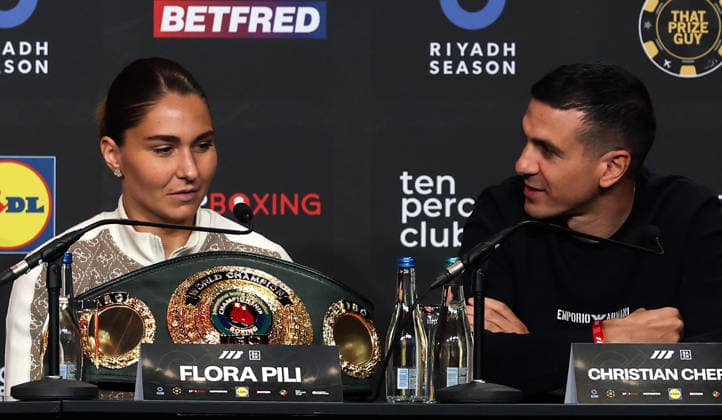 Matchroom Boxing press conference, PK, Pressekonferenz Croke Park, Dublin 5 6 2026 Flora Pili Flora Pili 5 6 2026  Copyright: x INPHO GaryxCarrx AC014425