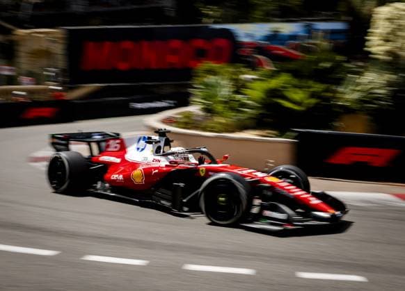 MONACO - Charles Leclerc (Ferrari) during the first free practice session at the Circuit de Monaco ahead of the Monaco Grand Prix. ANP SEM VAN DER WAL xVIxANPxSportx xxANPxIVx 560167504 originalFilename: 560167504.jpg