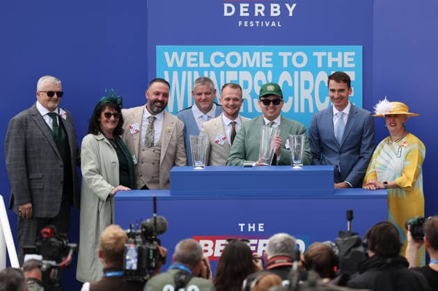 NaanaÕs Shadow (J. Oisin Murphy T. Katie Scott) wins The Win With Zyn 3yo ÔDashÕ Handicap Stakes during The Oaks Meeting at Epsom Racecourse, Epsom, UK on 5 June 2026. Copyright: xKenxSparksx 45040016