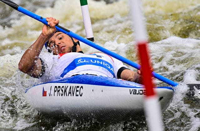 2026 ICF Canoe Slalom World Cup in Prague, Czech Republic, on June 5, 2026. Jiri Prskavec from Czechia. (CTKxPhoto RomanxVondrous) CTKPhotoP2026060505304  CTKPhotoP2026060505304