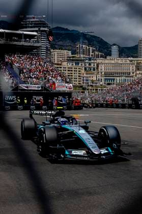 MONACO - Formula 1 driver Kimi Antonelli of Mercedes AMG-Petronas Formula One Team during the Formula 1 Monaco Grand Prix on the Monaco Street Circuit on June 5, 2026 in Monaco, Monaco. (Photo by DeFodi Images) -