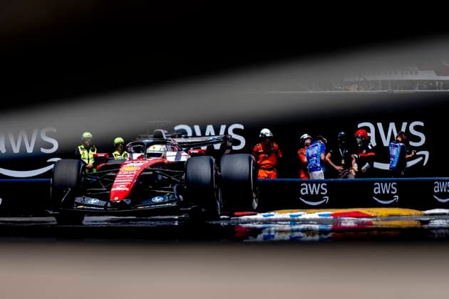 MONACO - Formula 1 driver Charles Leclerc of Scuderia Ferrari HP during the Formula 1 Monaco Grand Prix on the Monaco Street Circuit on June 5, 2026 in Monaco, Monaco. (Photo by DeFodi Images) -