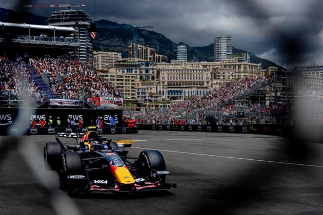 MONACO - Formula 1 driver Isack Hadjar of Oracle Red Bull Racing during the Formula 1 Monaco Grand Prix on the Monaco Street Circuit on June 5, 2026 in Monaco, Monaco. (Photo by DeFodi Images) -