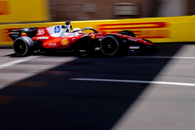 MONACO - Formula 1 driver Charles Leclerc of Scuderia Ferrari HP during the Formula 1 Monaco Grand Prix on the Monaco Street Circuit on June 5, 2026 in Monaco, Monaco. (Photo by DeFodi Images) -