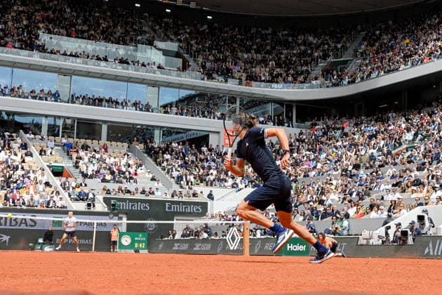 Tennis -Internationaux de France - Roland Garros 2026 - ITF - 05 06 2026 - Tennis -Internationaux de France - Roland Garros 2026 - ITF - 05 06 2026 - demi finale Alexander Zverev Allemagne contre Jakob Minsik republic Tcheque - ParisFrance  Copyright: xChryslenexCaillaud Psnewzx