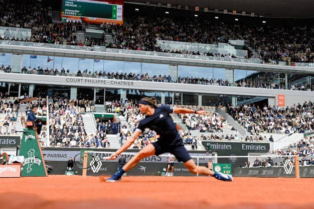 Tennis -Internationaux de France - Roland Garros 2026 - ITF - 05 06 2026 - Tennis -Internationaux de France - Roland Garros 2026 - ITF - 05 06 2026 - demi finale Alexander Zverev Allemagne contre Jakob Minsik republic Tcheque - ParisFrance  Copyright: xChryslenexCaillaud Psnewzx
