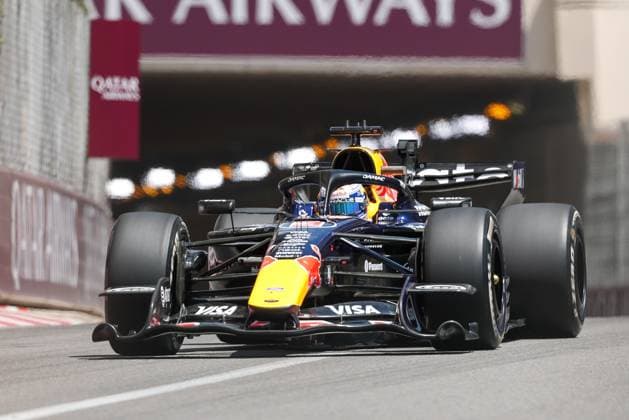 Max Verstappen (Oracle Red Bull Racing 3) kommt aus dem Tunnel, 1 Freies Training, Grosser Preis von Monaco, Motorsport, Herren, Formel 1, 05.06.2026 Monte Carlo Monaco MCO