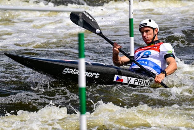 2026 ICF Canoe Slalom World Cup in Prague, Czech Republic, on June 5, 2026. Vit Prindis from Czechia. (CTKxPhoto RomanxVondrous) CTKPhotoP2026060505359  CTKPhotoP2026060505359