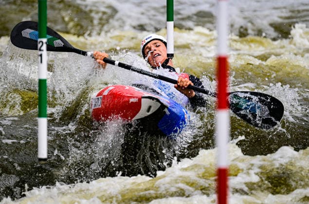 2026 ICF Canoe Slalom World Cup in Prague, Czech Republic, on June 5, 2026. Titouan Castryck from France. (CTKxPhoto RomanxVondrous) CTKPhotoP2026060505434  CTKPhotoP2026060505434