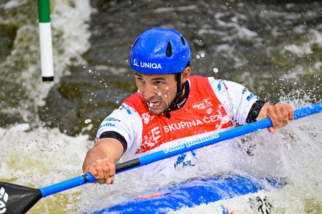 2026 ICF Canoe Slalom World Cup in Prague, Czech Republic, on June 5, 2026. Jiri Prskavec from Czechia. (CTKxPhoto RomanxVondrous) CTKPhotoP2026060505326  CTKPhotoP2026060505326