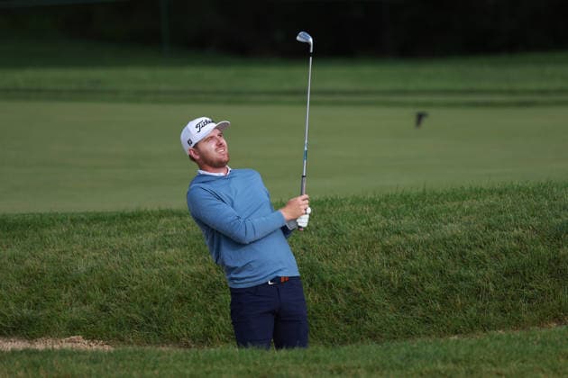 The Memorial Tournament DUBLIN, OHIO - JUNE 05: Ryan Gerard of United States of America hits out of the bunker toward the first green during the second round of The Memorial Tournament presented by Workday at Muirfield Village Golf Club in Dublin, Ohio, USA on Friday, June 5, 2026. Dublin Ohio United States  Copyright: xJorgexLemusx originalFilename:lemus-thememor260605_npS1z.jpg