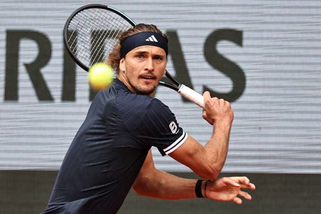 Alexander Zverev, GER, during semifinal of 2026 French Open at Roland Garros, Paris, 05 06 2026; -