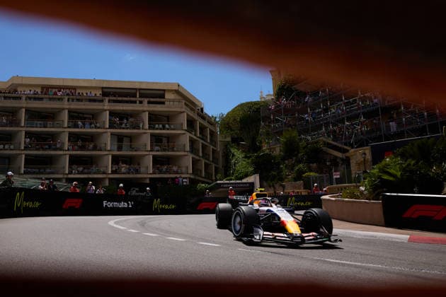 F1 Grand Prix of Monaco - Practice Liam Lawson of New Zealand driving the (30) Visa Cash App Racing Bulls Formula One Team VCARB 03 on track during practice ahead of the F1 Grand Prix of Monaco at Circuit de Monaco on June 5, 2026, in Monte-Carlo, Monaco. Monte-Carlo Circuit de Monaco Monte-Carlo Monaco RL_F1GPMCO_2K26_000163 Copyright: xRicardoxLarreinax