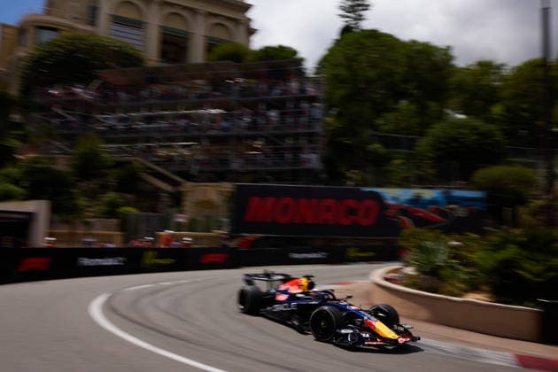 F1 Grand Prix of Monaco - Practice Max Verstappen of the Netherlands driving the (3) Oracle Red Bull Racing RB22 on track during practice ahead of the F1 Grand Prix of Monaco at Circuit de Monaco on June 5, 2026, in Monte-Carlo, Monaco. Monte-Carlo Circuit de Monaco Monte-Carlo Monaco RL_F1GPMCO_2K26_000169 Copyright: xRicardoxLarreinax