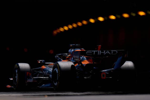 F1 Grand Prix of Monaco - Practice Oscar Piastri of Australia driving the (81) McLaren Mastercard F1 Team MCL40 on track during practice ahead of the F1 Grand Prix of Monaco at Circuit de Monaco on June 5, 2026, in Monte-Carlo, Monaco. Monte-Carlo Circuit de Monaco Monte-Carlo Monaco RL_F1GPMCO_2K26_000206 Copyright: xRicardoxLarreinax