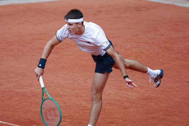 Roland Garros 2026 - Mensik vs Zverev Jakub Mensik during the French Tennis Open of Roland Garros in Paris, France on June 5th 2026.  Copyright: xFabricexChasseryx