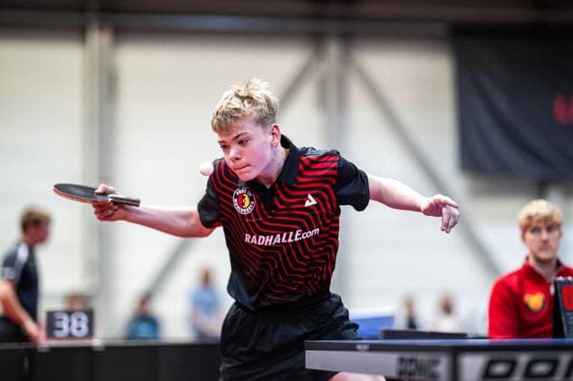 TISCHTENNIS TT-FINALS 2026 IN ERFURT ** NUR FÜR REDAKTIONELLE ZWECKE ** EDITORIAL USE ONLY **<p>05 06 2026-Erfurt: 94. Nationale Deutsche Meisterschaften Leistungsklassen Erwachsene A (bis 2000) im Foto: Lion Cooper Schlagenhoff (Post SV Mühlhausen 1951 e.V.) ( Deutschland Thueringen Erfurt Copyright: SaschaxFromm