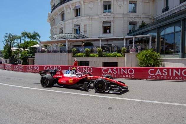 Lewis Hamilton 44, Scuderia Ferrari HP, Freies Training, Grosser Preis von Monaco, Motorsport, Herren, Formel 1, 05.06.2026 Monte Carlo Monaco MCO