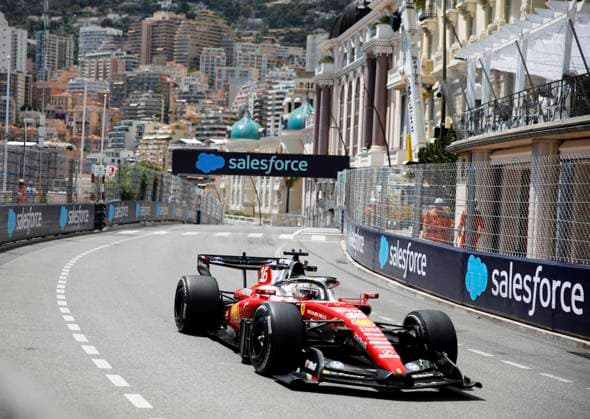 Essais libres 1 Formule 1 PHOTOPQR NICE MATIN Dylan Meiffret ; Monaco ; 05 06 2026 ; Première séance d essais libres de Formule 1 lors du 83e grand prix de Monaco. 16 – Charles Leclerc – Scuderia Ferrari HP - THE FORMULA 1 MONACO GRAND PRIX JUNE 5 7 2026 Monaco France  Copyright: xPHOTOPQR NICExMATIN MAXPPPxDylanxMeiffretx 20260605NIM6639 20260605NIM6639