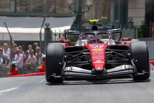 Lewis Hamilton 44, Scuderia Ferrari HP, Freies Training, Grosser Preis von Monaco, Motorsport, Herren, Formel 1, 05.06.2026 Monte Carlo Monaco MCO