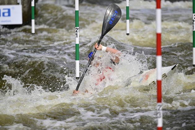 2026 ICF Canoe Slalom World Cup in Prague, Czech Republic, on June 5, 2026. Jessica Fox from Australia. (CTKxPhoto RomanxVondrous) CTKPhotoP2026060505863  CTKPhotoP2026060505863