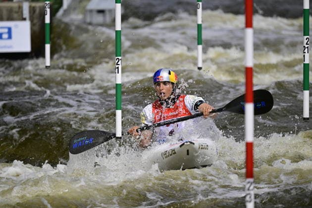 2026 ICF Canoe Slalom World Cup in Prague, Czech Republic, on June 5, 2026. Jessica Fox from Australia. (CTKxPhoto RomanxVondrous) CTKPhotoP2026060505869  CTKPhotoP2026060505869