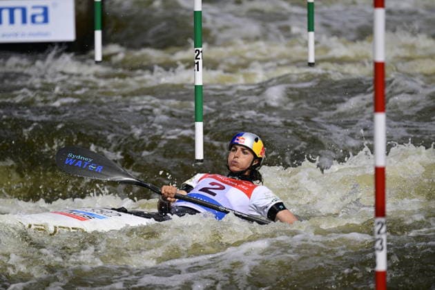 2026 ICF Canoe Slalom World Cup in Prague, Czech Republic, on June 5, 2026. Jessica Fox from Australia. (CTKxPhoto RomanxVondrous) CTKPhotoP2026060505875  CTKPhotoP2026060505875