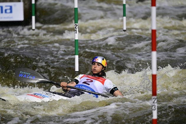 2026 ICF Canoe Slalom World Cup in Prague, Czech Republic, on June 5, 2026. Jessica Fox from Australia. (CTKxPhoto RomanxVondrous) CTKPhotoP2026060505877  CTKPhotoP2026060505877