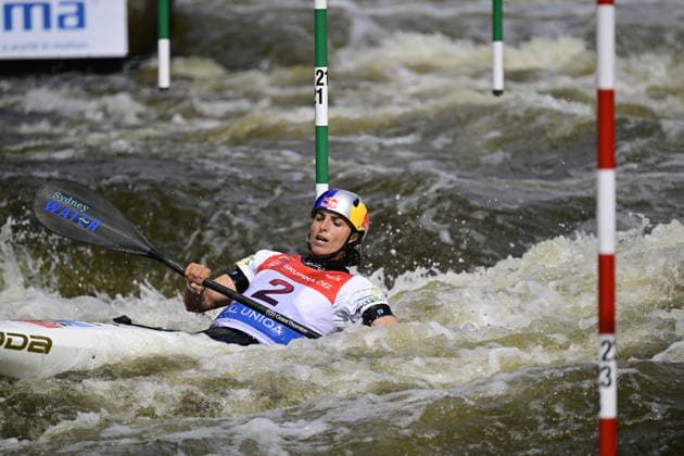 2026 ICF Canoe Slalom World Cup in Prague, Czech Republic, on June 5, 2026. Jessica Fox from Australia. (CTKxPhoto RomanxVondrous) CTKPhotoP2026060505881  CTKPhotoP2026060505881