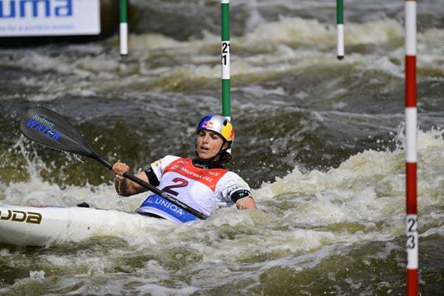 2026 ICF Canoe Slalom World Cup in Prague, Czech Republic, on June 5, 2026. Jessica Fox from Australia. (CTKxPhoto RomanxVondrous) CTKPhotoP2026060505885  CTKPhotoP2026060505885