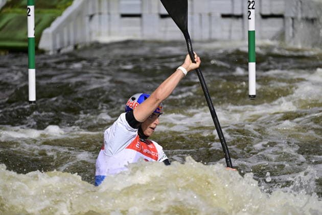 2026 ICF Canoe Slalom World Cup in Prague, Czech Republic, on June 5, 2026. Jessica Fox from Australia. (CTKxPhoto RomanxVondrous) CTKPhotoP2026060505905  CTKPhotoP2026060505905