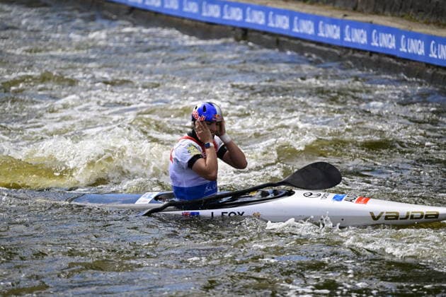 2026 ICF Canoe Slalom World Cup in Prague, Czech Republic, on June 5, 2026. Jessica Fox from Australia. (CTKxPhoto RomanxVondrous) CTKPhotoP2026060505922  CTKPhotoP2026060505922