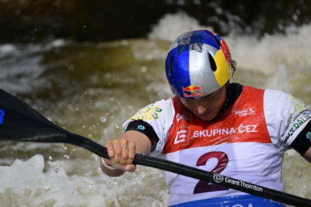 2026 ICF Canoe Slalom World Cup in Prague, Czech Republic, on June 5, 2026. Jessica Fox from Australia. (CTKxPhoto RomanxVondrous) CTKPhotoP2026060505929  CTKPhotoP2026060505929