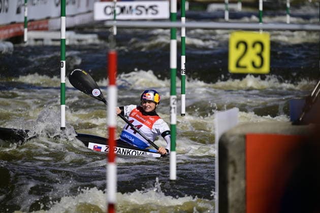 2026 ICF Canoe Slalom World Cup in Prague, Czech Republic, on June 5, 2026. Jessica Fox from Australia. (CTKxPhoto RomanxVondrous) CTKPhotoP2026060506084  CTKPhotoP2026060506084