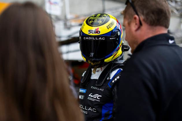 24 HEURES DU MANS 2026 - PESAGE ALBUQUERQUE Filipe (prt), Cadillac WTR, Cadillac V-Series.R 101, Hypercar, portrait during Le Pesage of the 24 Hours of Le Mans 2026, 3rd round of the 2026 FIA World Endurance Championship, from June 5 to 6, 2026 on the Place de la RÃ publique in Le Mans, France - Le MansFrance  Copyright: xJULIENxDELFOSSEx