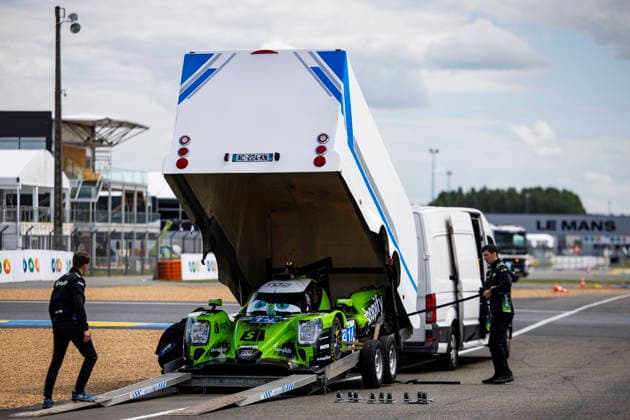 24 HEURES DU MANS 2026 - PESAGE 14 LUTKE Tobias (can), BECHE Mathias (swi), ESTRE Kevin (fra), TDS Racing, Oreca 07 Gibson 14, LMP2 Pro-AM, ambiance during Le Pesage of the 24 Hours of Le Mans 2026, 3rd round of the 2026 FIA World Endurance Championship, from June 5 to 6, 2026 on the Place de la RÃ publique in Le Mans, France - Le MansFrance  Copyright: xJULIENxDELFOSSEx